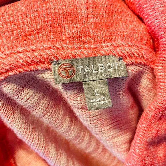 Talbots Cowl Neck Sweatshirt Top - Picture 3 of 3